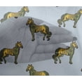 thumbnail image 4 of oneOone Viscose Chiffon Fabric Horse Block Decor Fabric Printed BTY 42 Inch Wide, 4 of 4