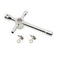 thumbnail image 2 of KLKCMS 2pcs N3 or N4 Hot Glow Plug Spark Engine Parts with Cross Wrenches for HSP 70117 RC Car Accessories, 2 of 8