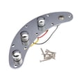 thumbnail image 4 of Runquan Prewired Control Plate for Electric Bass 1 Tone 2 Volumes 1 Jack Panel Metal, 4 of 8