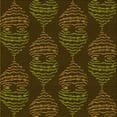 thumbnail image 1 of Ahgly Tapis d'Intérieur Lavable en Machine Carré Transitionnel Jaune Foncé Vert, 5 Pieds Carré, 1 of 7