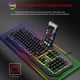 thumbnail image 5 of Teclado y ratón inalámbricos Combo Multimedia teclado y ratón para ordenador Kuymtek portátil Win XP810 MAC 102, 5 of 9