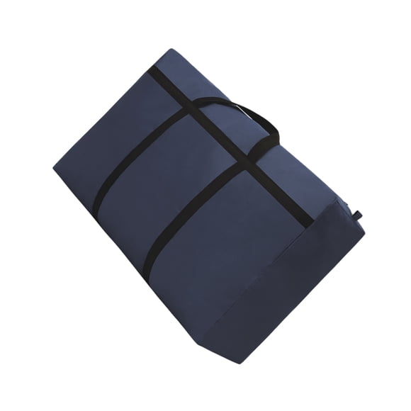 Toystoory Exquisita bolsa artesanal con gran apertura y bolsa de viaje de gran capacidad que no se rompe Almacenamiento y organización del hogar azul oscuro-105L