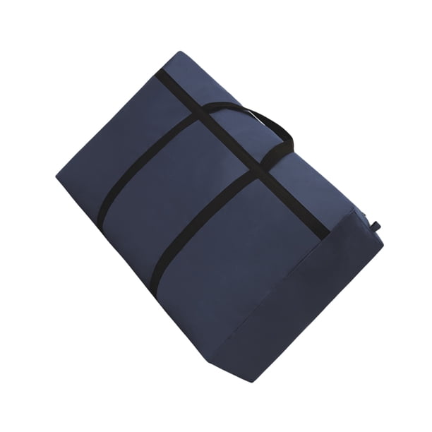 Bearachild Bolsa a prueba de arañazos y resistente a desgarros para mudanzas y viajes Bolsa para mudanzas de gran capacidad Almacenamiento y organización del hogar azul oscuro-40L