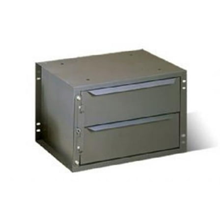 Masterack  12 x 18.5 x 16 in. 2-Drawer Cabinet