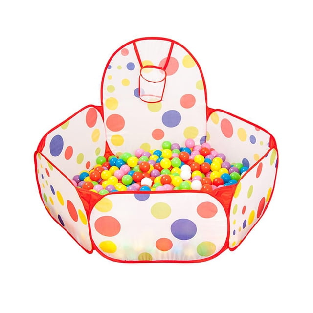 Tholdsy Juguetes de pelota de océano para niños, carpa plegable, cerca de juego, pozo de pelota de océano portátil para niños, juguetes para Juguetes Educativos Tholdsy FN003192-00
