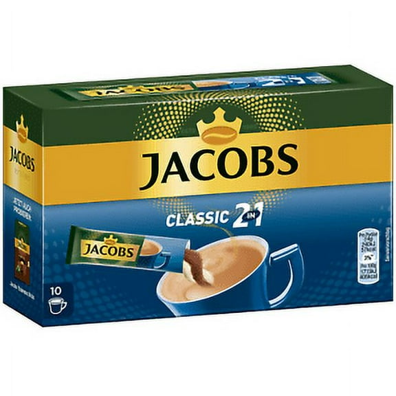 Jacobs CLASSIC 2 in 1 COFFEE SINGLE Portions -Made in Germany-