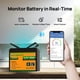thumbnail image 2 of Batería de litio LiFePO4 ECO-WORTHY 12V 100AH con Bluetooth 1280Wh, 2 of 9
