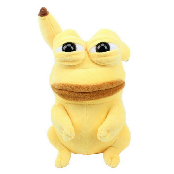 23cm Pokemon Pikachu juguetes de peluche Kawaii Pikachu Cosplay sapo triste Pepe muñeco de peluche suave Anime elfo muñeca regalo de Navidad para niños