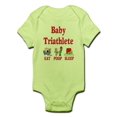 thumbnail image 1 of CafePress - Baby Triathlete 2 Infant Bodysuit - Baby Light Bodysuit, 1 of 1