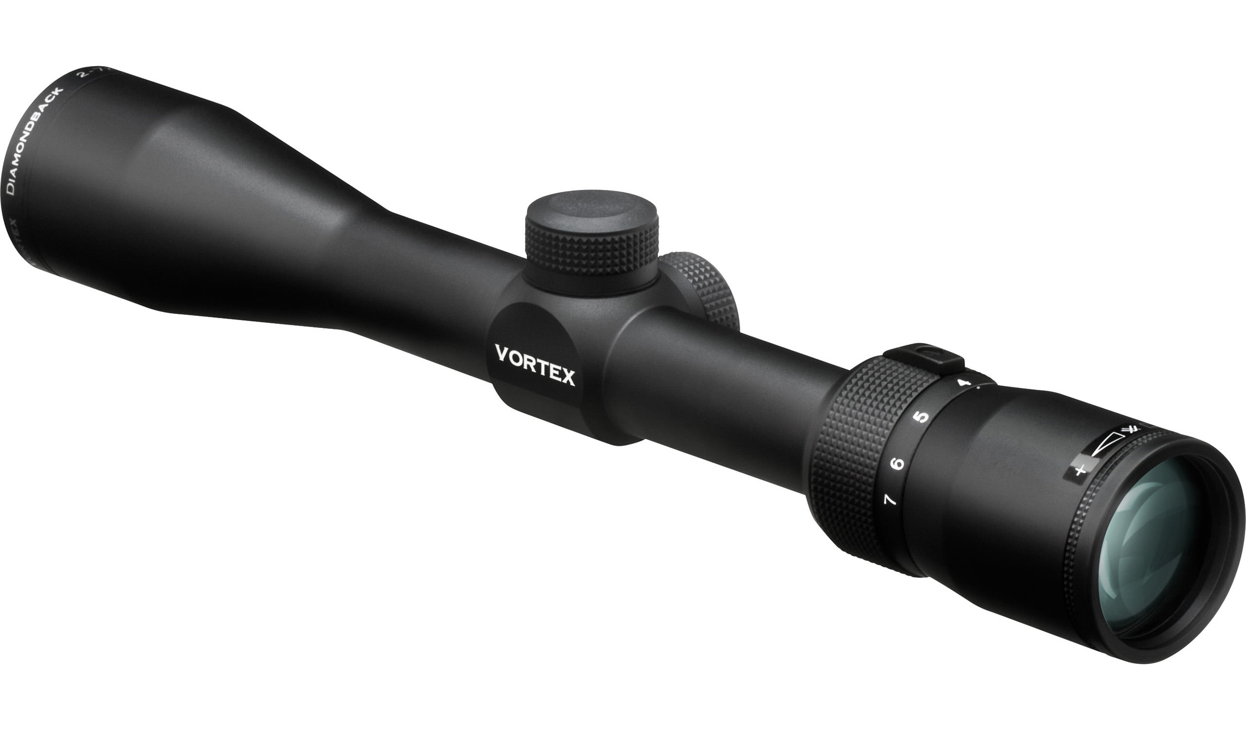 Vortex Optics Diamondback 2-7x35 Rimfire, Second Focal Plane Riflescope - V-Plex Reticle (MOA)