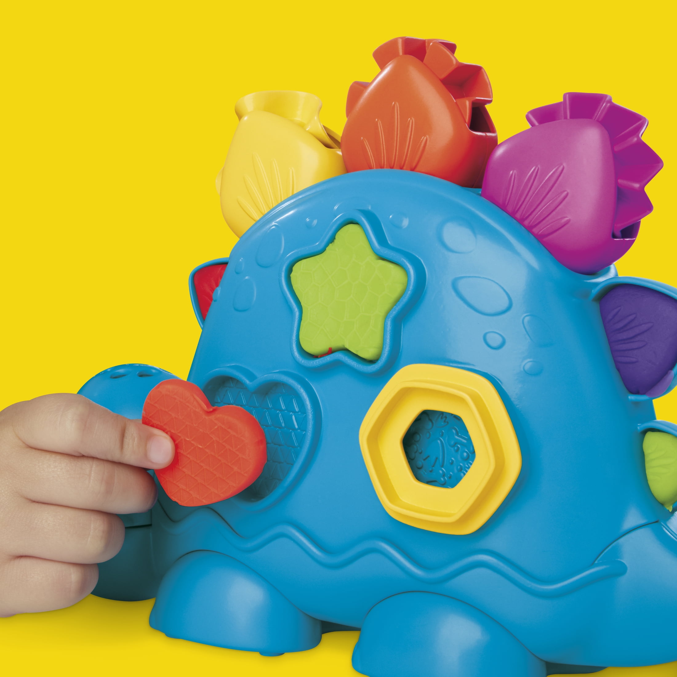 Play-Doh Shapes & Colors Dinosaur Play Doughs, Multicolor, 2 oz, Ages 2+