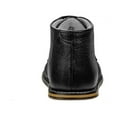 thumbnail image 6 of Josmo Unisex Baby Walking Shoes, First Walker Shoes, Genuine Leather Pebble Infant Shoes, Black, Size: 3.5, 6 of 9