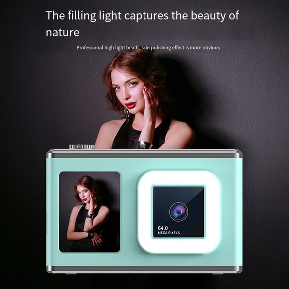 Cámara digital de 50 MP con zoom y enfoque automático: ¡perfecta para todas las edades!