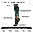 thumbnail image 2 of Sikiie Bird5 1 Pairs Compression Socks for Men and Women 15-20 mmHg Running Support Socks, 2 of 7