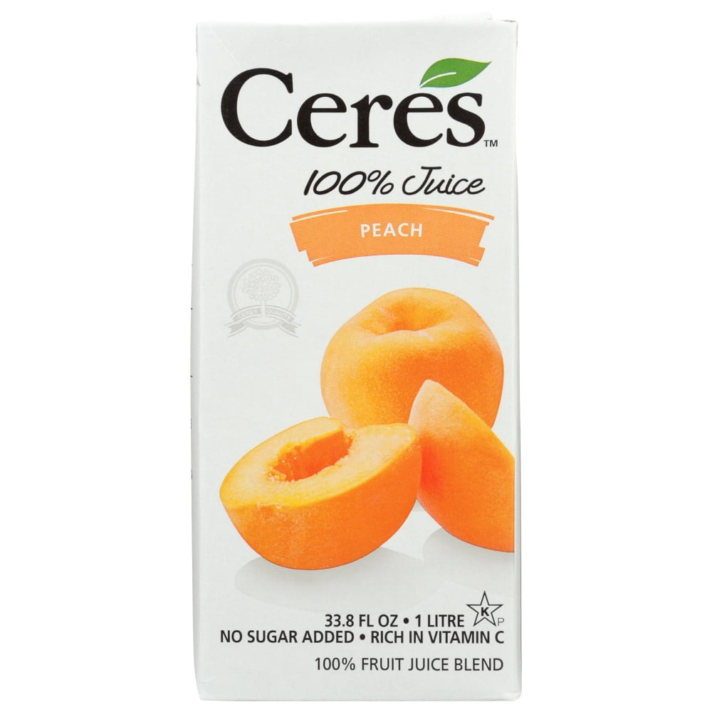 Ceres Juices Juice Peach, 33.8 Fl Oz
