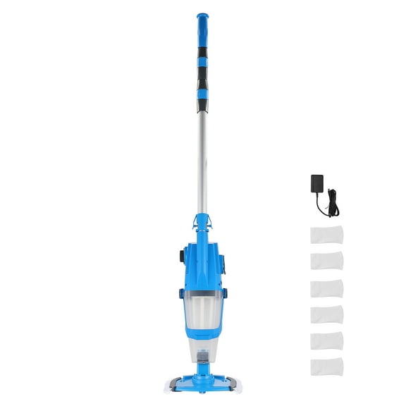 KFFKFF  Swimming Pool Vacuum, 26 GPM Portable Battery-Powered Spa Vacuum with Extendable Rod, Designed for Intense Cleaning & Powerful Absorption, Battery-Operated Pool Sweeper