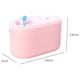 thumbnail image 3 of Portable Small Cool Mist Humidifier USB | 350ml Desktop Air Vaporizers | Silent Night Light | Continuous & Intermittent Spray | Mini White Pink Green | Plant Office Car Home | 9.8x7.5x7.5cm, 3 of 6