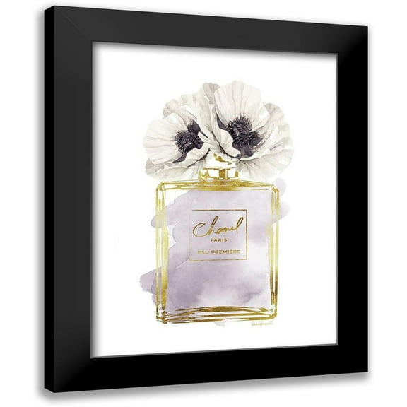 Greenwood, Amanda 12x14 Black Modern Framed Museum Art Print Titled - Perfume Bottle Bouquet II