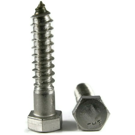 

Stainless Steel Lag Screw Bolt 1/4 x 1-3/4 25/PCS