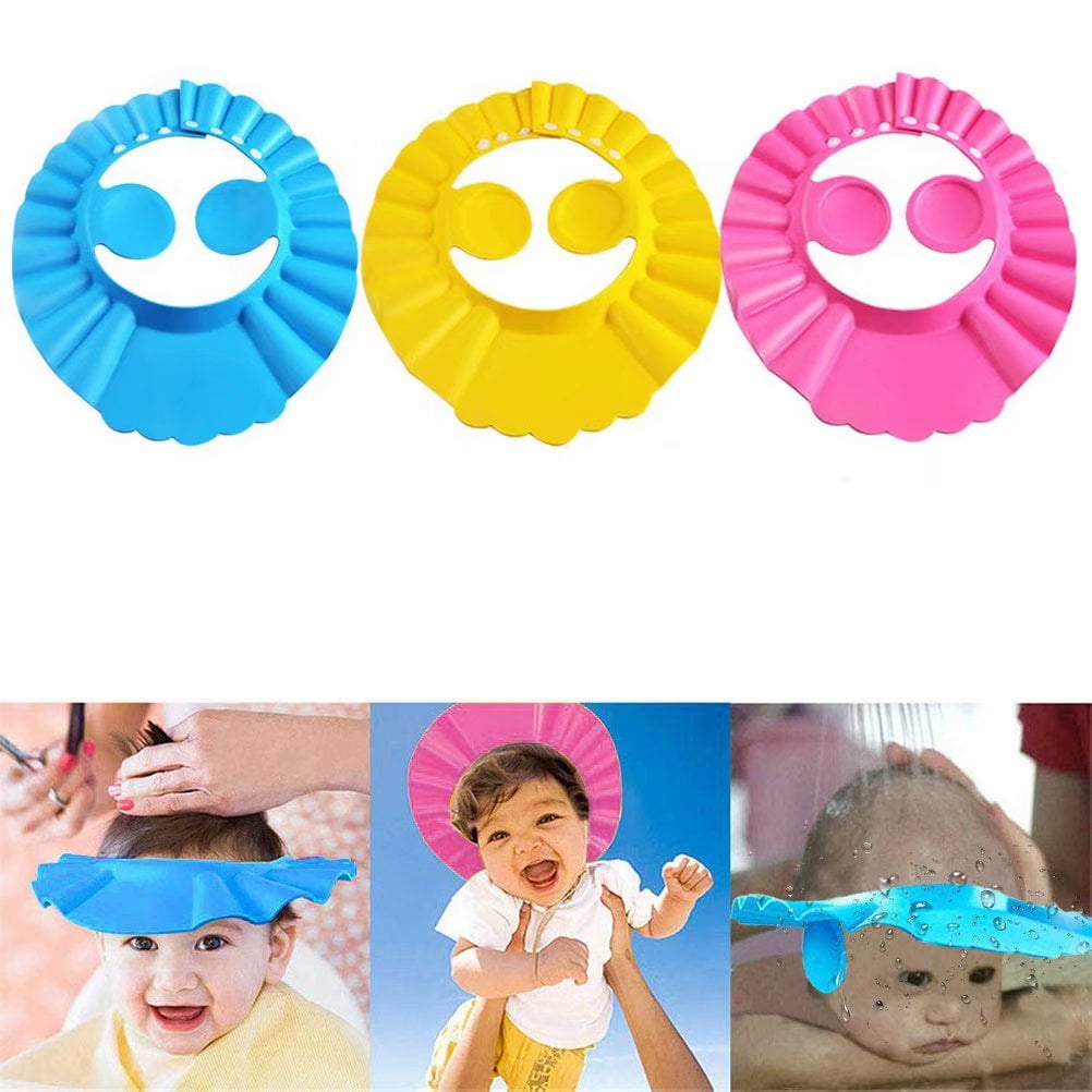 Baby Shower Cap Bath Visor Adjustable Hair Washing Shampoo Eye Shield