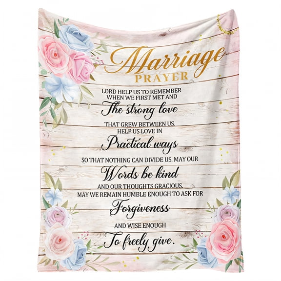 AUQ Throw Blanket,Wedding Ready Design Couch Throw Blanket,Everyday Use Blanket Throw Blanket for Couch,Style1,60*78in