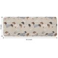thumbnail image 7 of Cute Cartoon Dachshund Kitchen Rug Mat,Kitchen Runner Rugs Non Skid Washable,Decorative Kitchen Floor Mats for Kitchen,Sink,Laundry,17"x47.2", 7 of 7