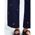 thumbnail image 4 of Free Assembly Women's Embellished Cotton Utility Pants, 30" Inseam, Sizes 0-20, 4 of 5