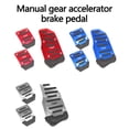 thumbnail image 7 of Car Pedal Modification, Universal Aluminum Alloy Brake & Accelerator Pedal, Anti-Skid Metal Pedal Covers for Car Customization & Auto Accessories, 7 of 7