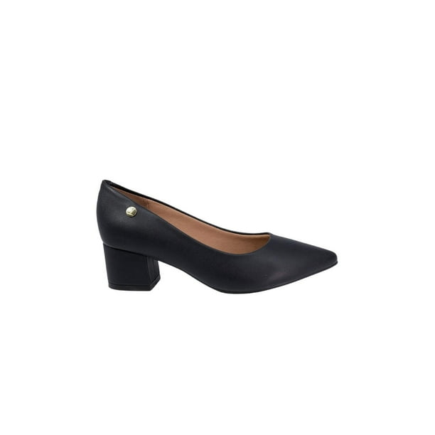 Zapatilla cerrada Vizzano 1220315 tacón bajo bloque negro 23