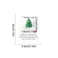 thumbnail image 3 of Hxlamzoo 1 Pc Green Dinosaur Pocket Hug Comfort Card English Encouragement Card Paper Material for Holiday Gift Friendship Support Everyday Carry, 3 of 6