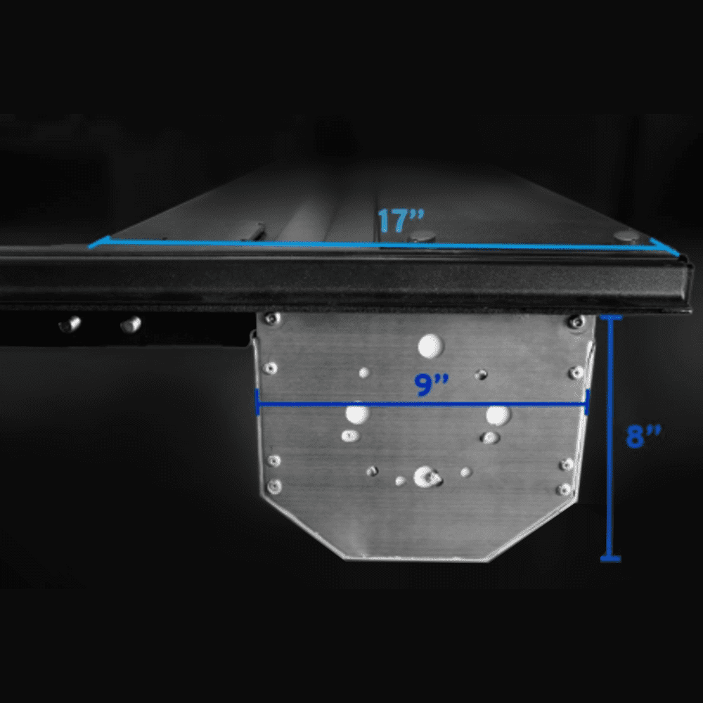 Syneticusa MB Aluminum Retractable Hard Tonneau Cover for 2015-2023 Colorado/Canyon 5ft Truck Bed