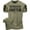 T-Shirt Military Green Branded, variant on GYMISH Lift Weights, Faster Cardio Workout Tank Top for Men – Funny Gym Shirt, Motivational Fitness Tee, Mens Athletic Training Top, Gym Wear