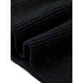 thumbnail image 5 of INSPIRE CHIC Womens Knit Mermaid Skirt Elastic High Waist Stretchy Bodycon Casual Fishtail Sweater Midi Skirts S Black, 5 of 6