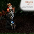 thumbnail image 6 of Alpine Corporation 18 inch Outdoor Nature Pals Garden Statue with Solar LED Lights, 6 of 16