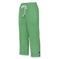 thumbnail image 4 of Zysthvn Casual Capri Pants for Women Striped Cropped Summer Straight Leg Womens Pants with Pockets Loose Button Drawstring, 4 of 5