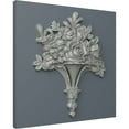 thumbnail image 5 of Ekena Millwork 10 5/8"W x 13 1/4"H x 1 3/4"P Flower Basket Center Onlay, 5 of 6
