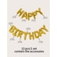 thumbnail image 3 of 13pcs/set Happy Birthday Decoration Balloon,Letter Foil Balloon,Birthday Party Decoration, 3 of 3
