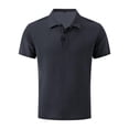 thumbnail image 2 of Breeze Polo Shirts for Men Beer Belly Wearbreeze Collared Textured Stretchy Quick Dry Casual Short Sleeve Golf Shirt,5XL, 2 of 7