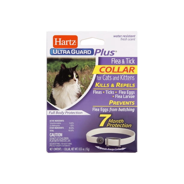 Hartz UltraGuard Plus Flea & Tick Collar for Cats and Kittens, 7 months