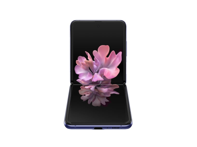 Galaxy Z Flip 5G in Galaxy Z Series | Purple - Walmart.com