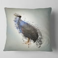 thumbnail image 2 of Designart Guinea Fowl Abstract Design - Animal Throw Pillow - 16x16, 2 of 5