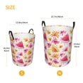 thumbnail image 3 of Fotbe Watermelon Cesto de Ropa con Asas, Cesto Impermeable de Gran Capacidad, Bolsa de Lavado para Dormitorio, Cesto de Ropa con Ruedas y Asas-Small, 3 of 6