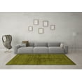 thumbnail image 3 of Ahgly Company Indoor Rectangle Abstract Green Modern Area Rugs, 8' x 10', 3 of 4