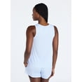 thumbnail image 2 of Joyspun Women's Tank Top and Shorts Pajama Set, 2-Piece, Sizes XS-3X, 2 of 5