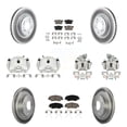 thumbnail image 1 of Transit Auto Front Rear Disc Brake Caliper Coated Rotors and Ceramic Pads Kit (10Pc) for Car Honda Civic Acura ILX KCG-101065C, 1 of 11