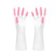thumbnail image 2 of Guantes De Ltex Impermeables Para Lavar Platos, Finos, Para Limpieza Del Hogar, Cocina, Lavandera, Para Lavar Platos Y Limpiar Encimeras, 1 Par, Azules, UKHBMC, 2 of 7