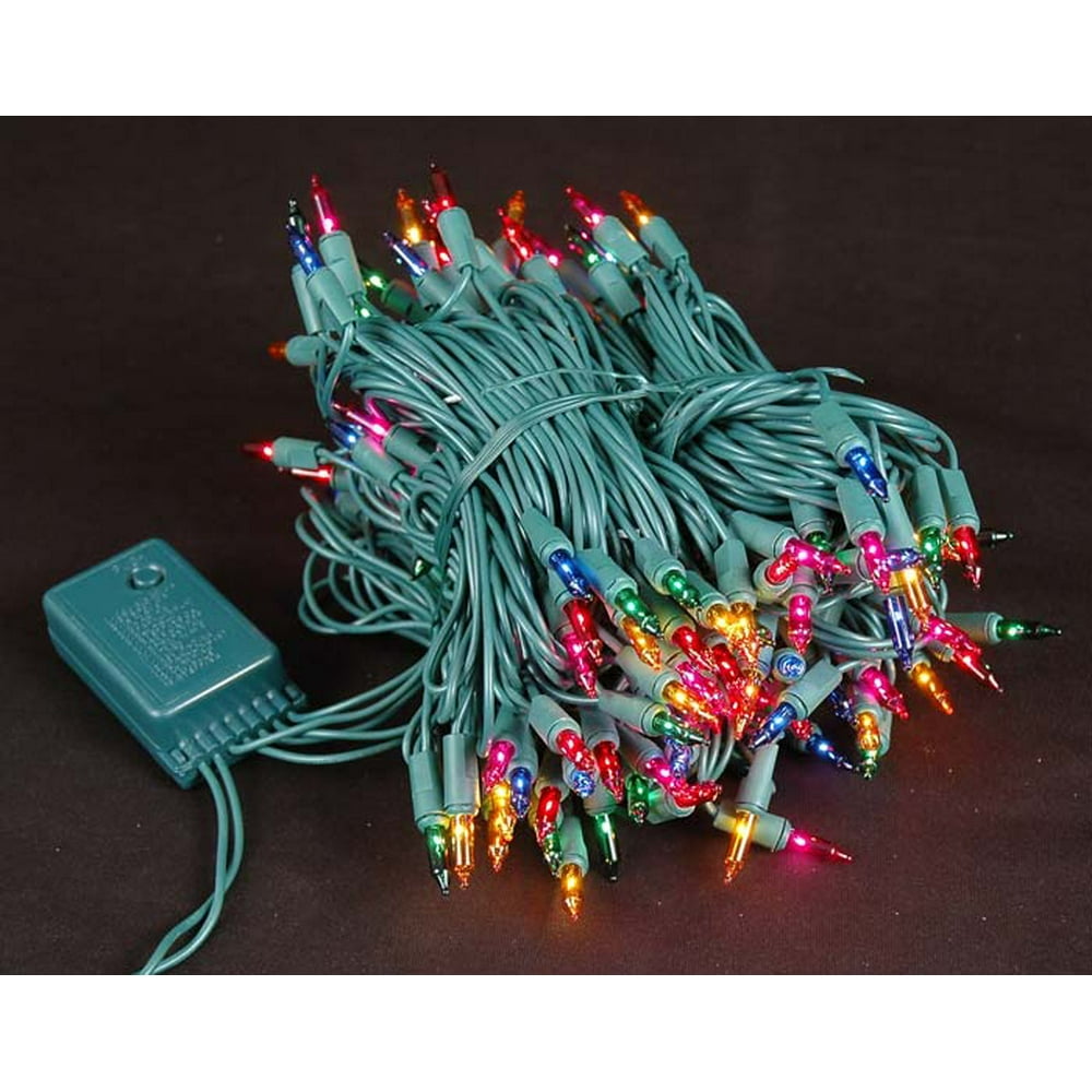 Novelty Lights 140 Light Chasing Patio Party Christmas Mini Light Set