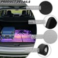 thumbnail image 6 of KEIAHUAN Purple Sunset Palm Beach Bow Car Trunk Mat 29" x 39" Non Slip Anti Scratch Cargo Mat Rear Trunk Liner Full Protection Car Accessories Universal Fit for Most Vehicle, 6 of 7