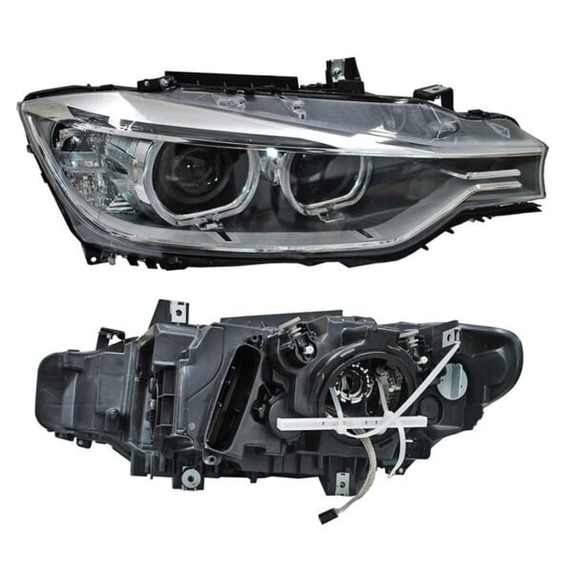 Faro Principal Serie 3 2013 A 2015 Bmw Lado Pasajero P/xenón C/motor TYC