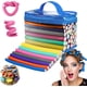 thumbnail image 1 of Rizadores de Cabello Sin Calor, 42 Piezas Rizos Sin Calor para Dormir, Ondas Sin Calor de Espuma Suave Flexi, Tubos para Cabello Sin Calor para Pelo Corto y Largo-Fácil de Usar & Sin Dañar el Cabello Zefei Wu 9024735057024, 1 of 5